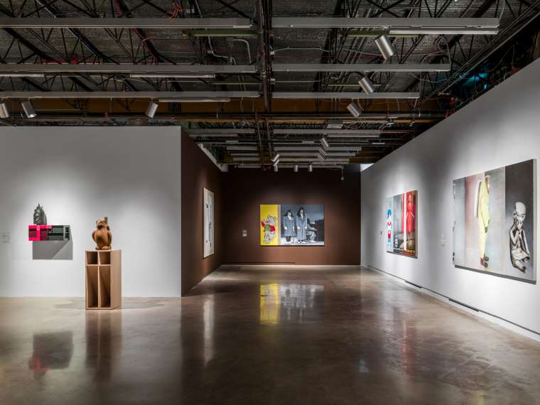 Installation view, The Sorcerer’s Burden: Contemporary Art and the Anthropological Turn, The Contemporary Austin, Austin, Texas, 2019. Image courtesy The Contemporary Austin. Photograph by Colin Doyle.