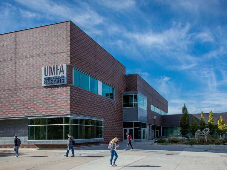 Exterior shot of UMFA