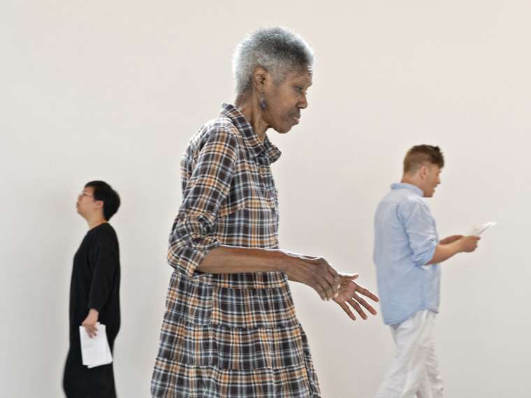 Eric Rasmussen, Robbie McCauely and Tina Ruan perform at the Annual Open House 2019 Robbie McCauley, the recipient of Denniston Hill’s inaugural Distinguished Performance Artist Award (DPAA) for 2019. She’s also a recent recipient of the IRNE (Independent Reviewers of New England) Award for Solo Performance, and selected as a 2012 United States Artists Ford Foundation Fellow, has been an active presence in the American avant-garde theatre for several decades. Also lately, she directed a critically successful Roxbury Repertory Theater production of “The Glass Menagerie” by Tennessee Williams. She received an OBIE Award and a Bessie Award for Outstanding Achievement in Performance for her play, Sally’s Rape.  She is widely anthologized including Extreme Exposure, Moon Marked and Touched by Sun, and Performance and Cultural Politics, edited respectively by Jo Bonney, Sydne Mahone, and Elin Diamond. One of the early cast members of Ntozake Shange’s for colored girls who have considered suicide when the rainbow is enuf on Broadway, Robbie went on to write and perform regularly in cities across the country and abroad. IMAGE CREDIT: WHITNEY BROWN PHOTOGRAPHY
