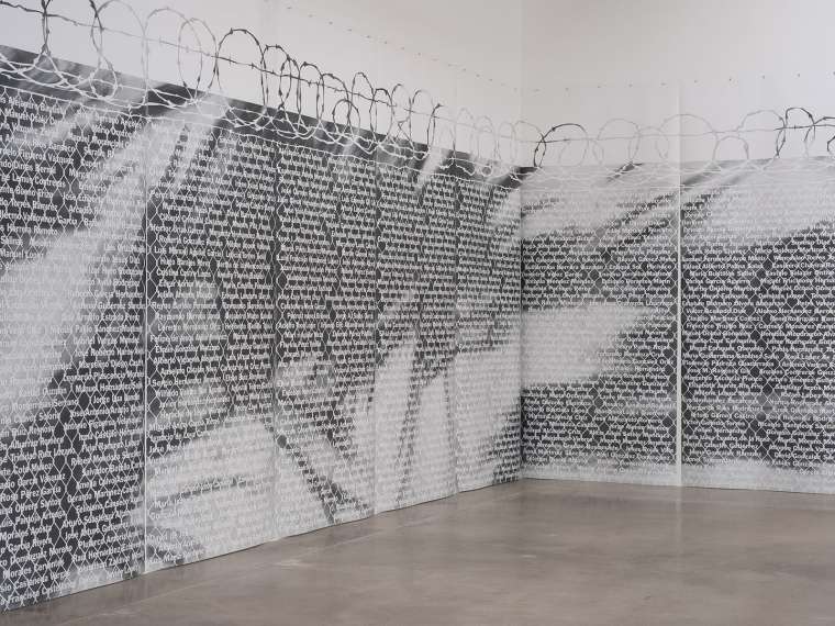 Andrea Bowers, No Olvidado – Not Forgotten, 2010. Courtesy of the artist and Vielmetter Los Angeles. Photo: Robert Wedemeyer