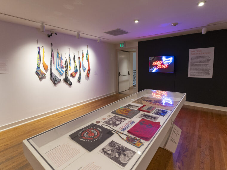 WAR CLUB: Native Art & Activism (installation view).