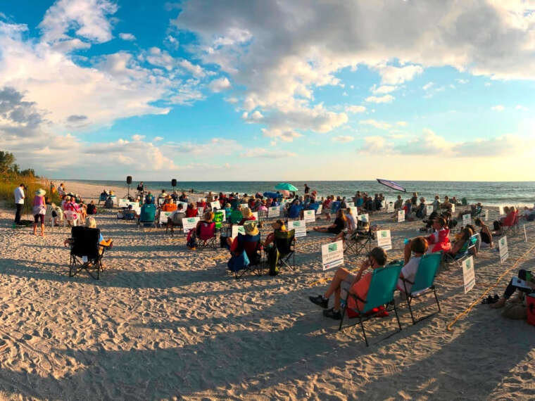 Hermitage Beach Program Audience.