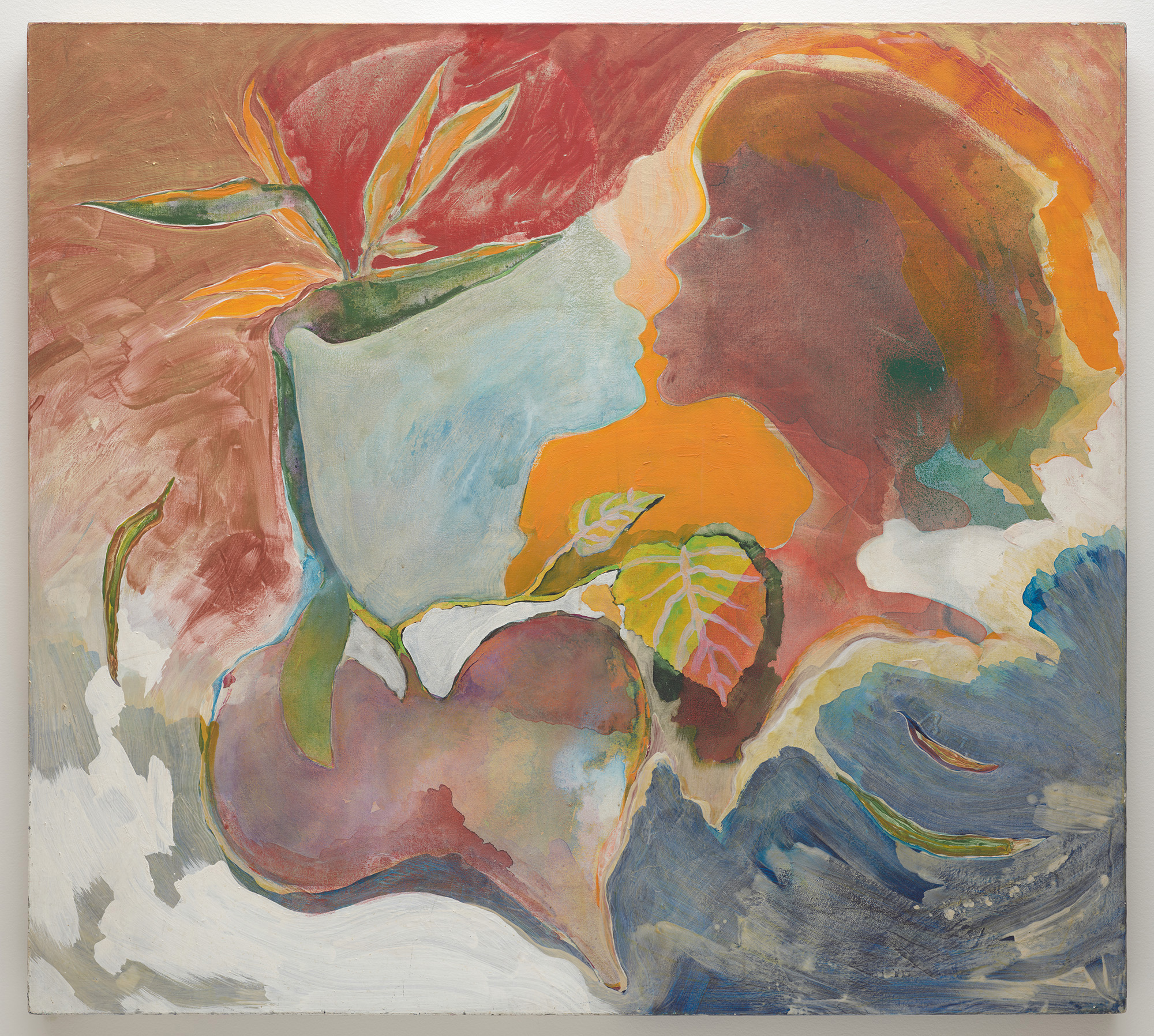 Suzanne Jackson, El Paradiso, 1981–84. Acrylic wash and gesso on canvas, 55 × 62 in. 
© Suzanne Jackson.  Photo by Katherine Du Tiel 
