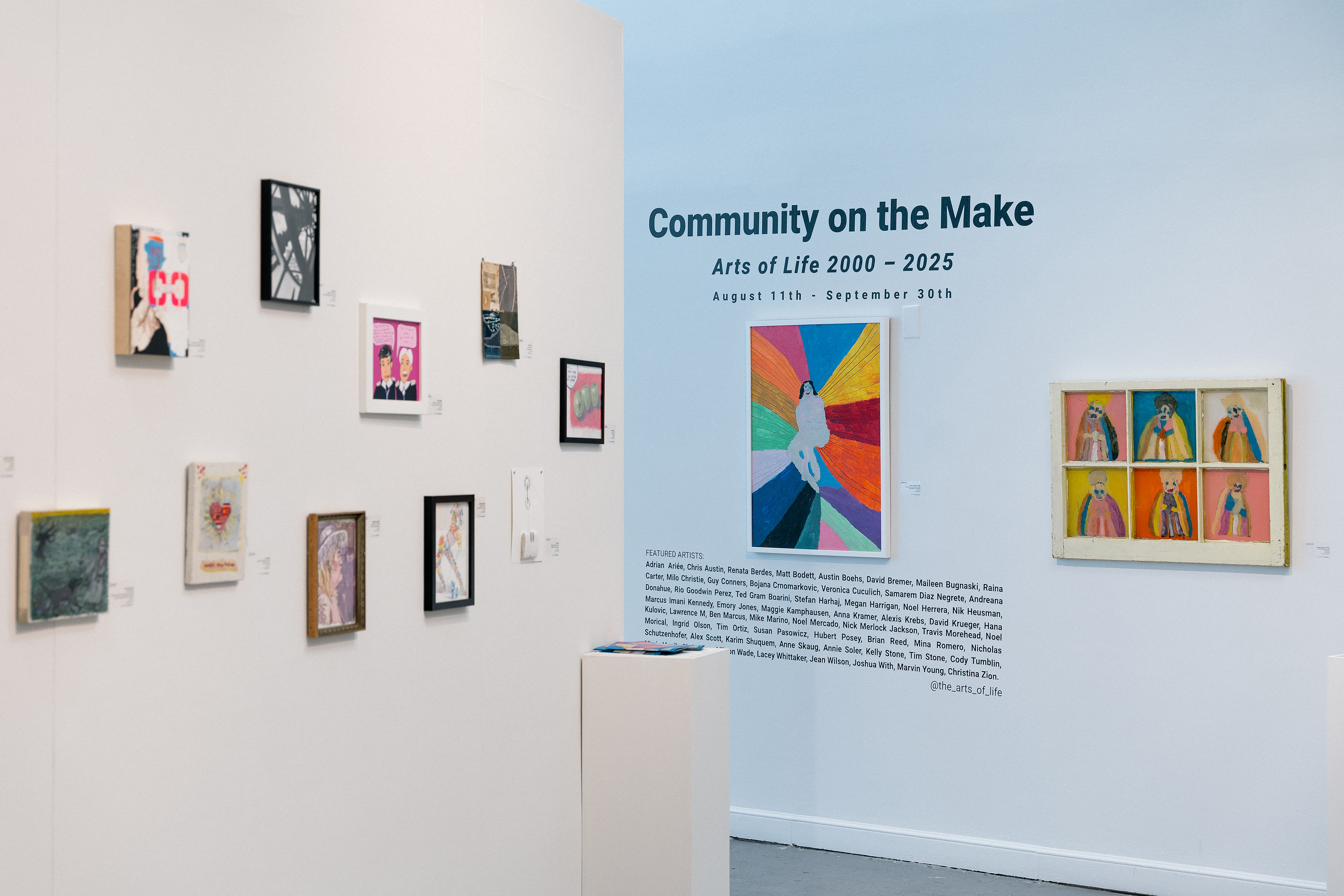 Community on the Make, Arts of Life 2000-2025, Design Museum of Chicago, Installation view  