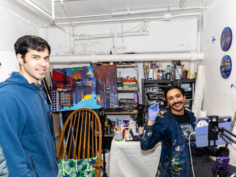 Root Division Open Studios. Photo by Hunter Ridenour.