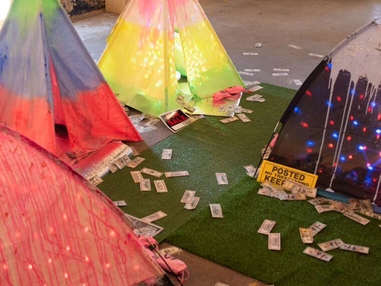 Tony Rodrigues, Homestead Extinction, 2026. Installation view. 
